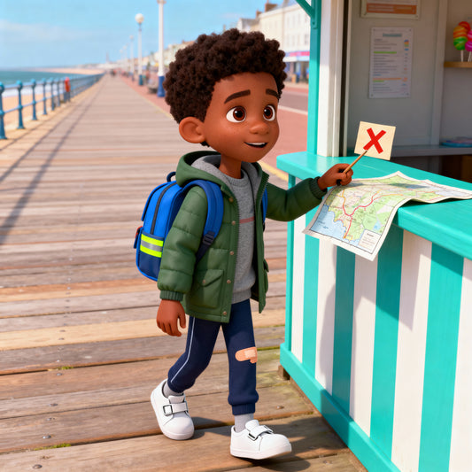 Pirate Map at the Pier